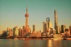 Skyline von Shanghai